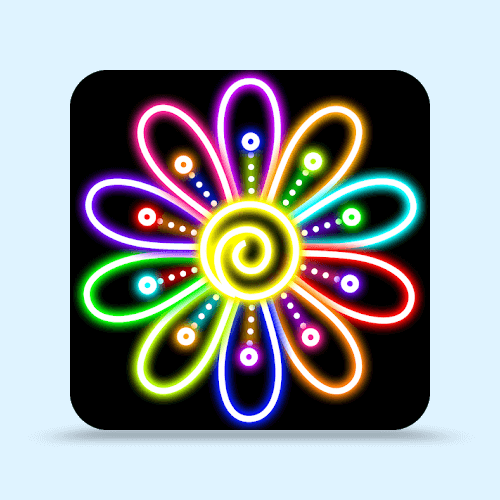 Doodle Drawing - Glow Draw Art
